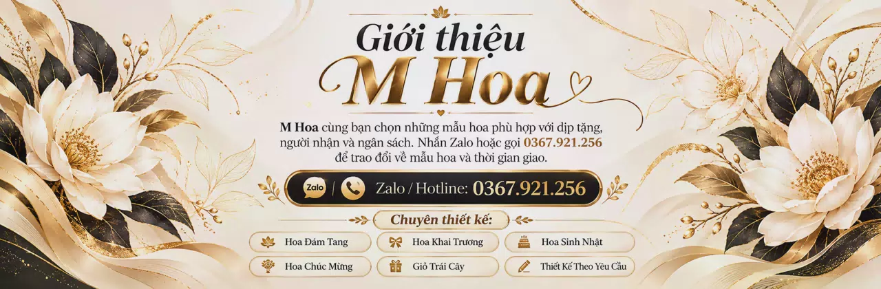Ảnh bìa Shop hoa tươi Xã Lộc Thuận Vĩnh Long - Hoa cho những dịp đáng nhớ